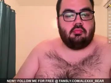 alexxxbear from Chaturbate