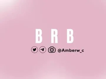 Away amberw_c on Chaturbate