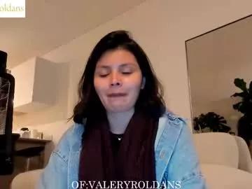 Freechat roldansvalery on Chaturbate